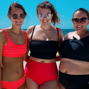 High Waisted Pink Bottoms